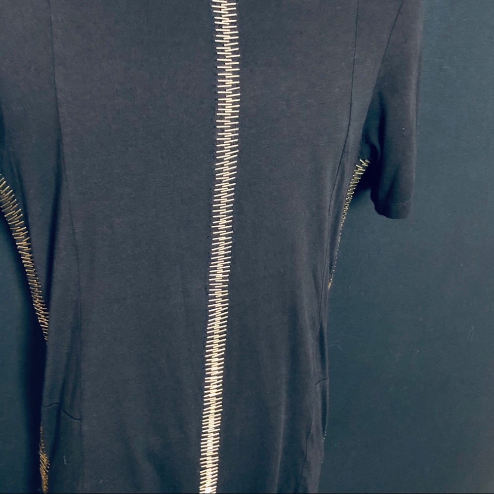Zara MENS M shirt w/ brass bead embellishment